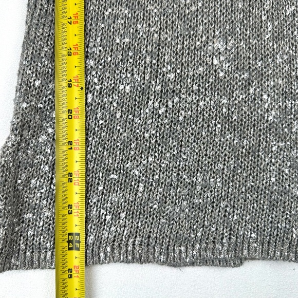 Eileen Fisher Metallic Sweater 3/4 Sleeve Office - Picture 8 of 8
